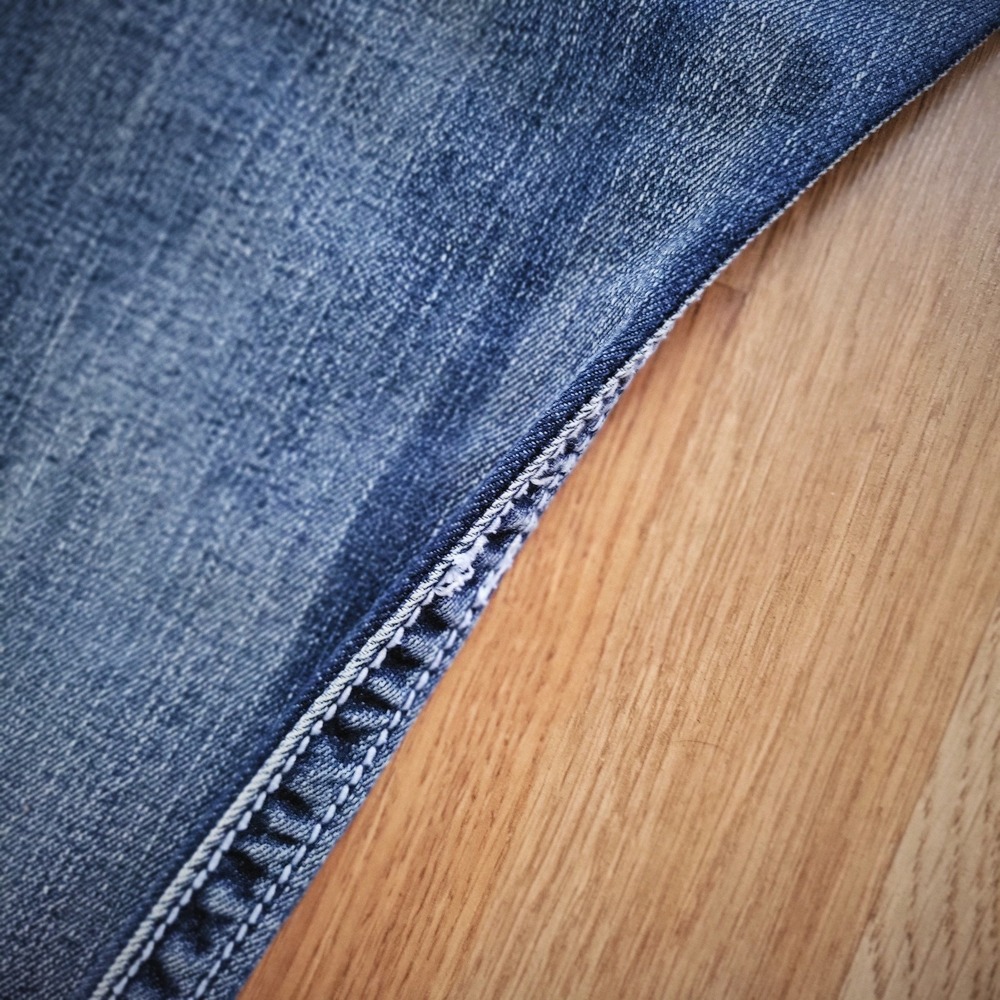 Request Jeans Mens Pants Blue Faded Wash‎ Denim Straight Five Pocket 38x30 - Picture 5 of 7